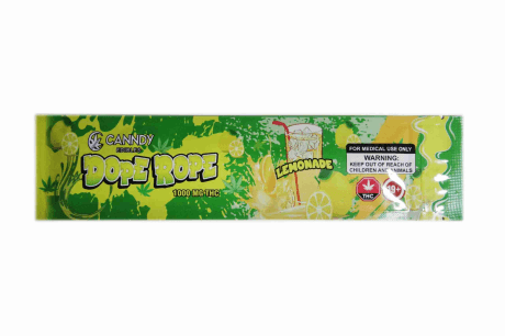 Canndy Edibles – Dope Rope Lemonade (1000mg THC)